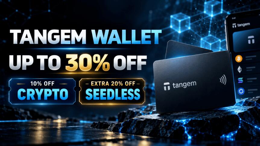 Tangem Wallet Discount: Save Up To 30% With Crypto And Seedless