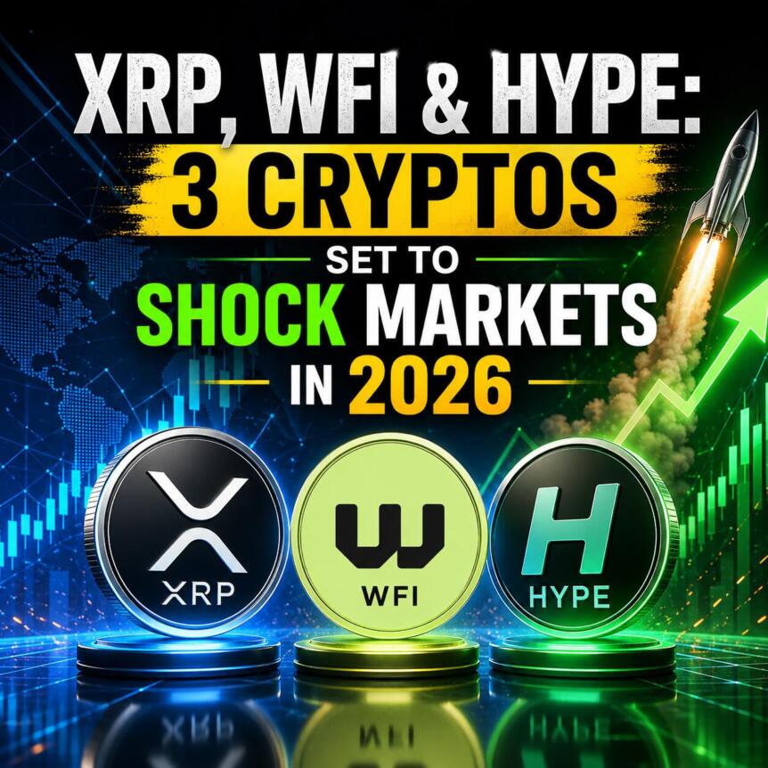 Xrp, Wfi & Hype: 3 Cryptos Set To Shock Markets In 2026 Xrp, Wfi & Hype: 3 Cryptos Set To Shock Markets In 2026